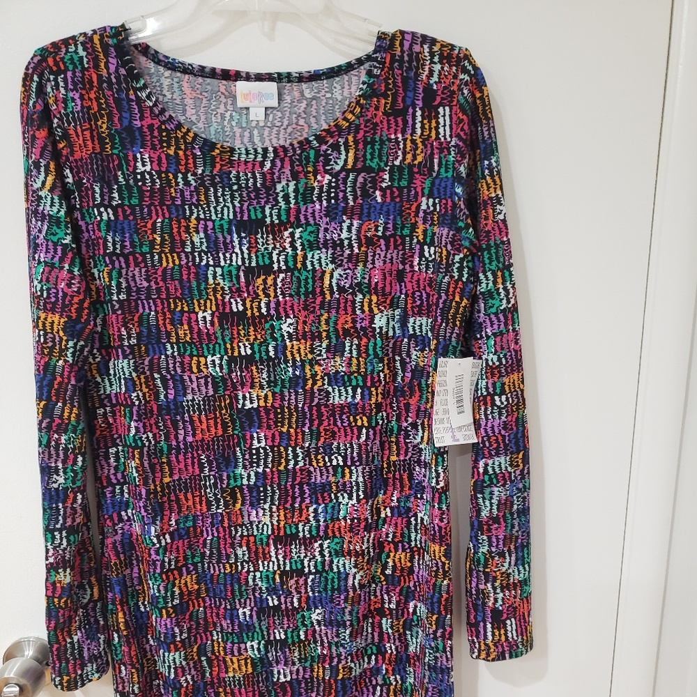 BNWT L Lularoe Debbie dress - multicolor